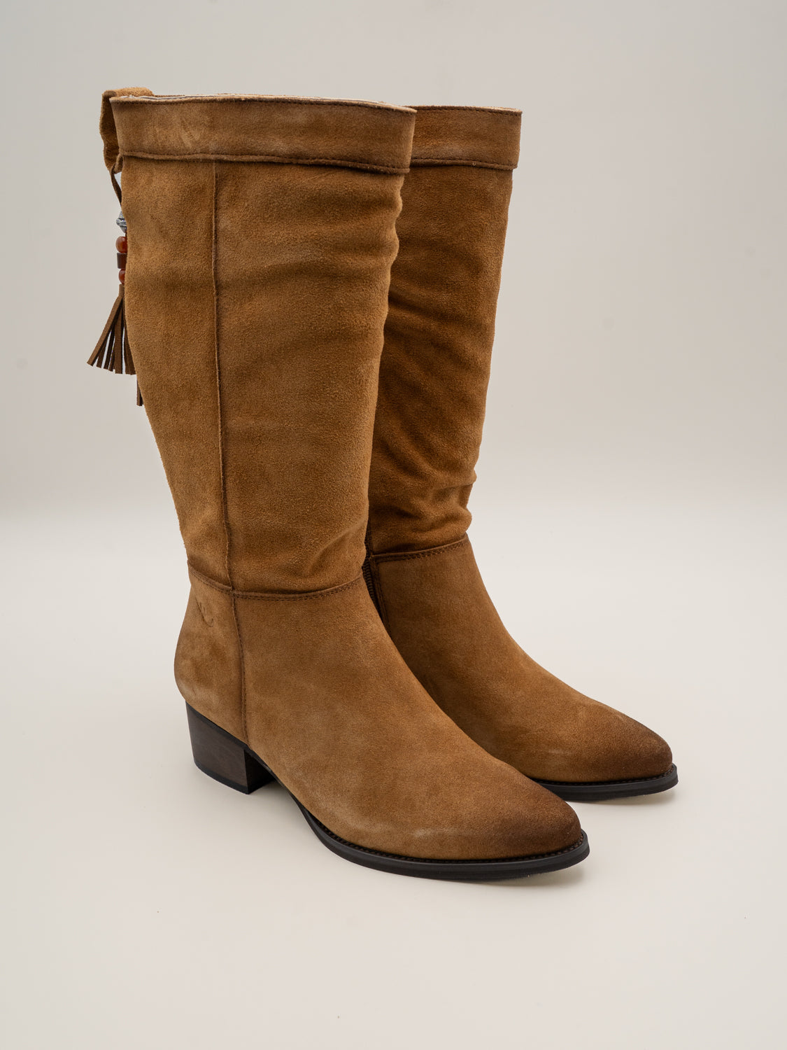 MUNA - 26E865 Botas altas de piel